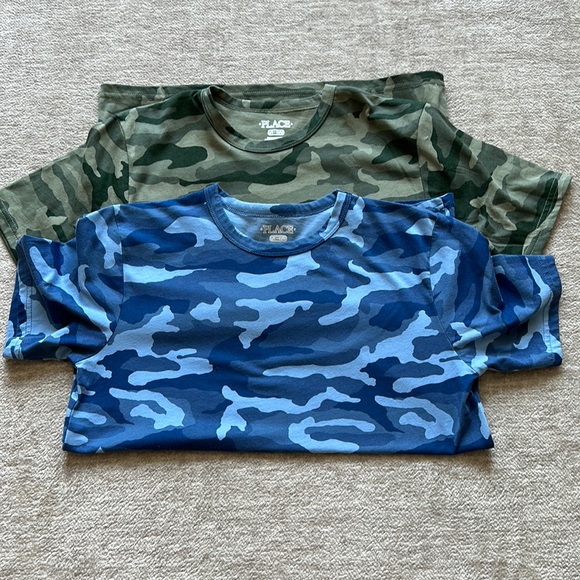 2 New Children's Place size L 10/12 kids shirts - Picture 1 of 5